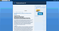 Desktop Screenshot of endometriosisvi.blogspot.com