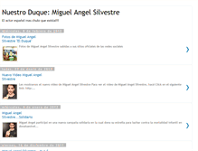 Tablet Screenshot of elduquemiguelangelsilvestre.blogspot.com