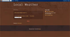 Desktop Screenshot of bernhardtrealtylocalweather.blogspot.com