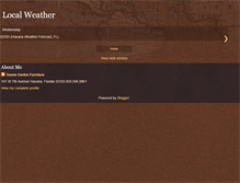 Tablet Screenshot of bernhardtrealtylocalweather.blogspot.com