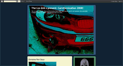 Desktop Screenshot of carnifornication.blogspot.com