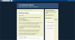 Desktop Screenshot of lacocinadejuanma.blogspot.com