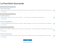 Tablet Screenshot of fourchettegourmande.blogspot.com