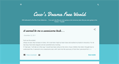Desktop Screenshot of cocosdramafreeworld.blogspot.com