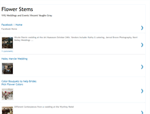 Tablet Screenshot of flowerstemsweddings.blogspot.com