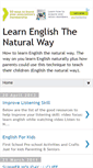 Mobile Screenshot of englishnaturalway.blogspot.com