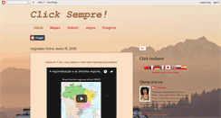 Desktop Screenshot of click-sempre.blogspot.com