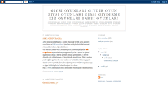 Desktop Screenshot of giysigiydirmeceoyunlari.blogspot.com