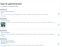 Tablet Screenshot of bassandsuperstructure.blogspot.com