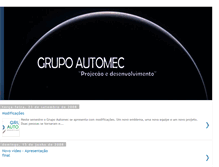 Tablet Screenshot of grupoautomec.blogspot.com