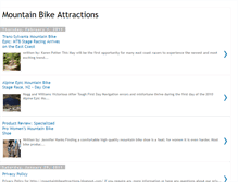 Tablet Screenshot of mountainbikeattractions.blogspot.com