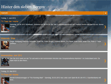 Tablet Screenshot of hinter-den-sieben-bergen.blogspot.com