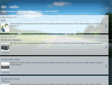 Tablet Screenshot of die-radio.blogspot.com