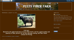 Desktop Screenshot of fuzzyfiberfarm.blogspot.com