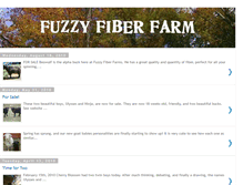 Tablet Screenshot of fuzzyfiberfarm.blogspot.com