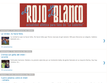 Tablet Screenshot of elrojoyelblanco.blogspot.com