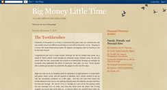 Desktop Screenshot of bigmoneylittletime.blogspot.com