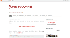 Desktop Screenshot of easyfoodsmith.blogspot.com