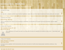 Tablet Screenshot of basketboltribunu.blogspot.com