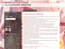 Tablet Screenshot of alexandrefmestre.blogspot.com