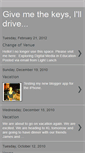 Mobile Screenshot of givemethekeysilldrive.blogspot.com
