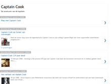 Tablet Screenshot of kapitein-cook.blogspot.com