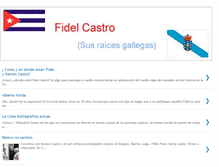 Tablet Screenshot of fidelcastroraicesgallegas.blogspot.com