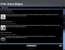 Tablet Screenshot of mugicarturo-ensenanza-aprendizaje.blogspot.com