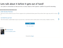 Tablet Screenshot of carltonbarnett.blogspot.com