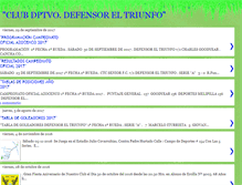 Tablet Screenshot of clubdefensoreltriunfo.blogspot.com