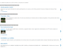 Tablet Screenshot of carreramujercerceda.blogspot.com
