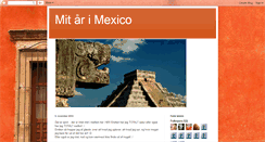 Desktop Screenshot of one-year-in-mexico.blogspot.com