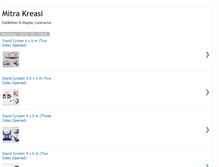 Tablet Screenshot of kontraktor-pameran.blogspot.com
