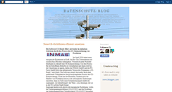 Desktop Screenshot of datenschutz-blog.blogspot.com