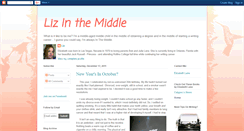 Desktop Screenshot of lizinthemiddleblog.blogspot.com