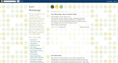 Desktop Screenshot of horoscopelove.blogspot.com