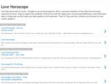 Tablet Screenshot of horoscopelove.blogspot.com