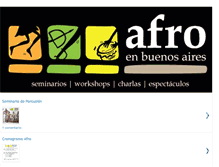 Tablet Screenshot of afroenbuenosaires.blogspot.com