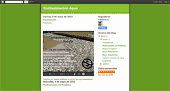 Desktop Screenshot of aguacontaminacionvaleria.blogspot.com