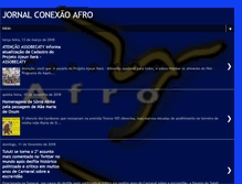 Tablet Screenshot of jornalconexaoafro.blogspot.com