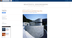 Desktop Screenshot of beautifulengineering.blogspot.com