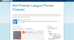 Desktop Screenshot of notpremierleagueprovenp0dcast.blogspot.com