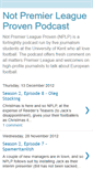 Mobile Screenshot of notpremierleagueprovenp0dcast.blogspot.com