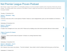 Tablet Screenshot of notpremierleagueprovenp0dcast.blogspot.com