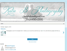 Tablet Screenshot of katiebphoto.blogspot.com