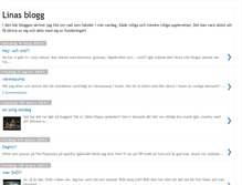 Tablet Screenshot of lillalinasblogg.blogspot.com