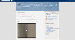 Desktop Screenshot of jeunesseeteurope-avec.blogspot.com