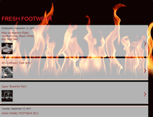 Tablet Screenshot of 10hotfootware.blogspot.com