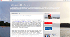 Desktop Screenshot of narragansettbaykeeper.blogspot.com