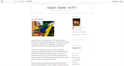 Desktop Screenshot of coseyfannitutti.blogspot.com